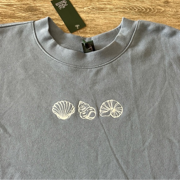 NWT Wild Fable Pullover Sweatshirt Blue Size XXL - Picture 2 of 7